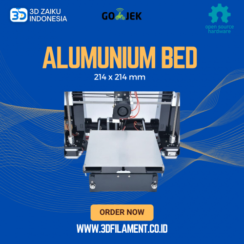 Alumunium Bed for Reprap 3D Printers